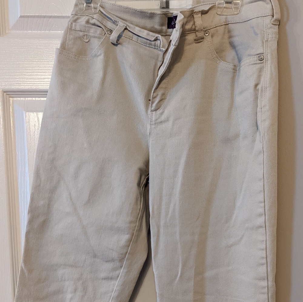 Khaki size 12 jeans